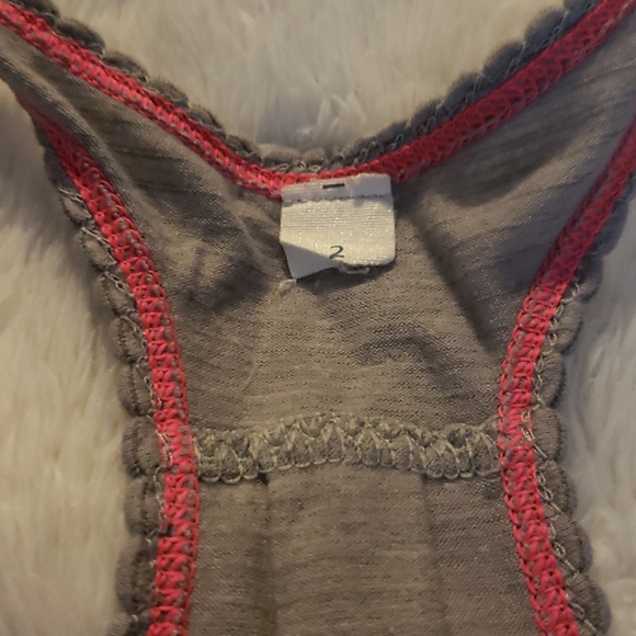 Lululemon 105F Singlet tank top sz 2 Grey - Picture 4 of 6